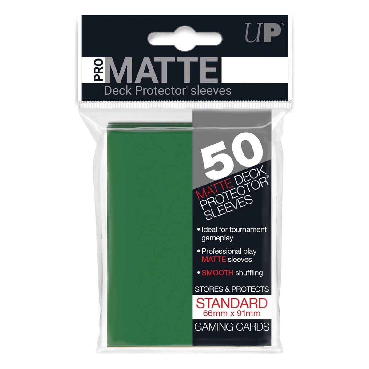 50 Bustine Standard Pro Matte Verde - Ultra Pro