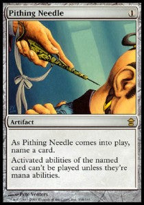 Pithing Needle - Saviors of Kamigawa (Rare) [SOK-158]