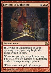 Leyline of Lightning - Guildpact (Rare) [GPT-68]