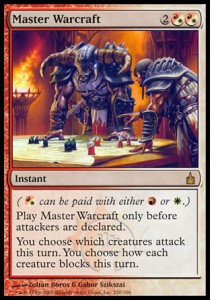 Master Warcraft - Ravnica: City of Guilds (Rare) [RAV-250]