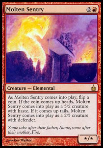 Molten Sentry - Ravnica: City of Guilds (Rare) [RAV-136]