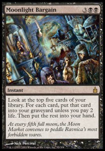 Moonlight Bargain - Ravnica: City of Guilds (Rare) [RAV-95]