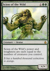 Scion of the Wild - Ravnica: City of Guilds (Rare) [RAV-182]
