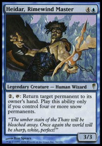 Heidar, Rimewind Master - Coldsnap (Rare) [CSP-36]
