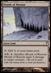 Mouth of Ronom - Coldsnap (Uncommon) [CSP-148]