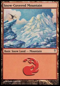 Snow-Covered Mountain - Coldsnap (Land) [CSP-154]