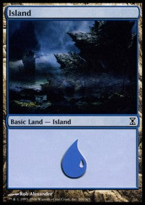 Island (V.1) - Time Spiral (Land) [TSP-286]