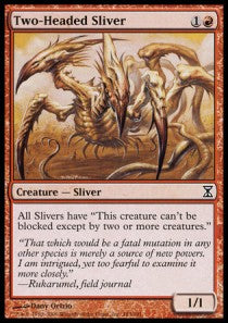 Two-Headed Sliver - Time Spiral (Common) [TSP-183]