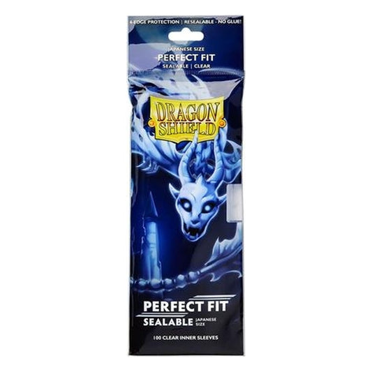 100 Bustine Japanese Perfect Fit Richiudibili Clear 'Yama' - Dragon Shield