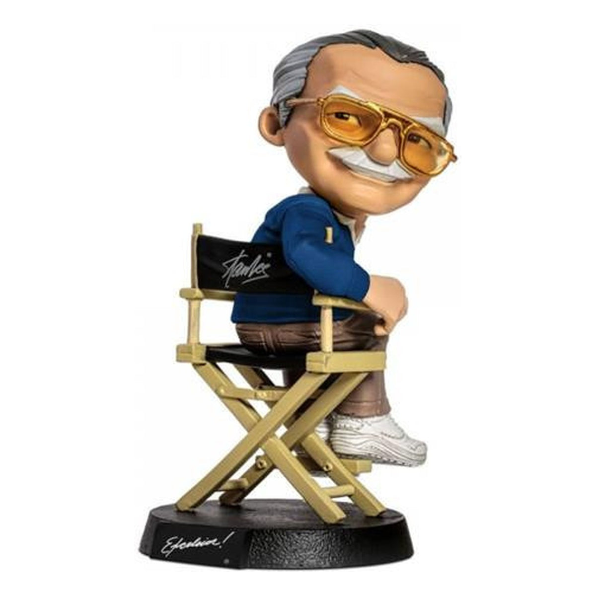 Director MiniCo: Stan Lee Blue Shirt - Statua 14 cm