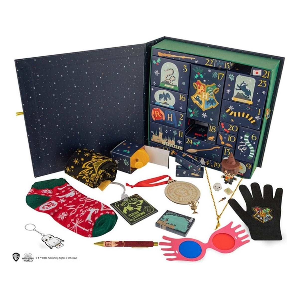 Harry Potter - Calendario dell'Avvento 2022 Deluxe, Christmas in the Wizarding World