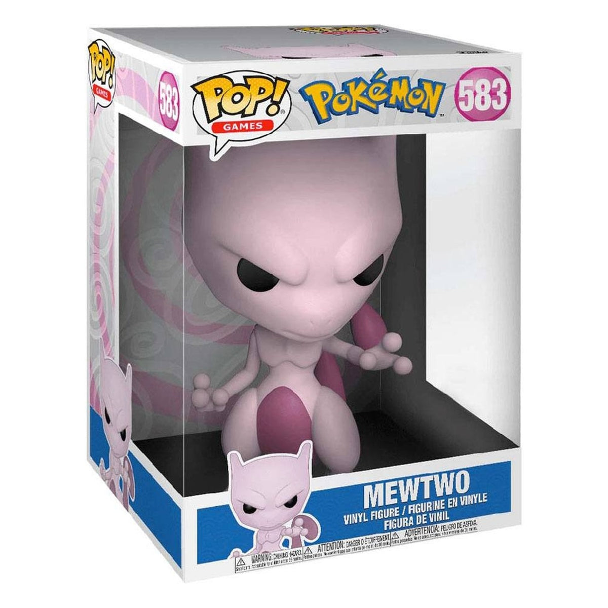 Funko Pop! Pokémon: Mewtwo 583 - Figura in Vinile Jumbo 25 cm