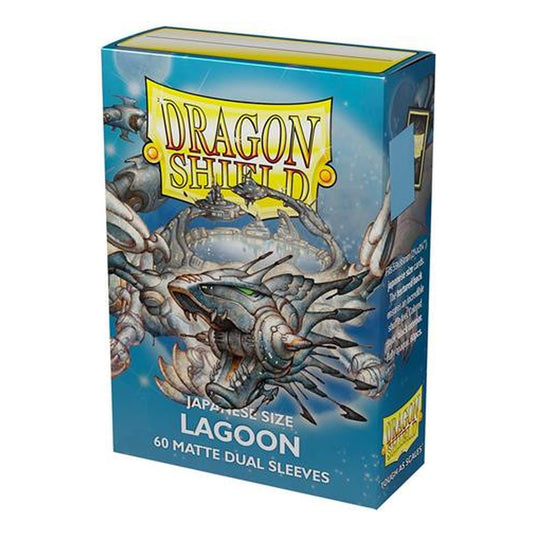 60 Bustine Japanese Matte Dual Lagoon - Dragon Shield