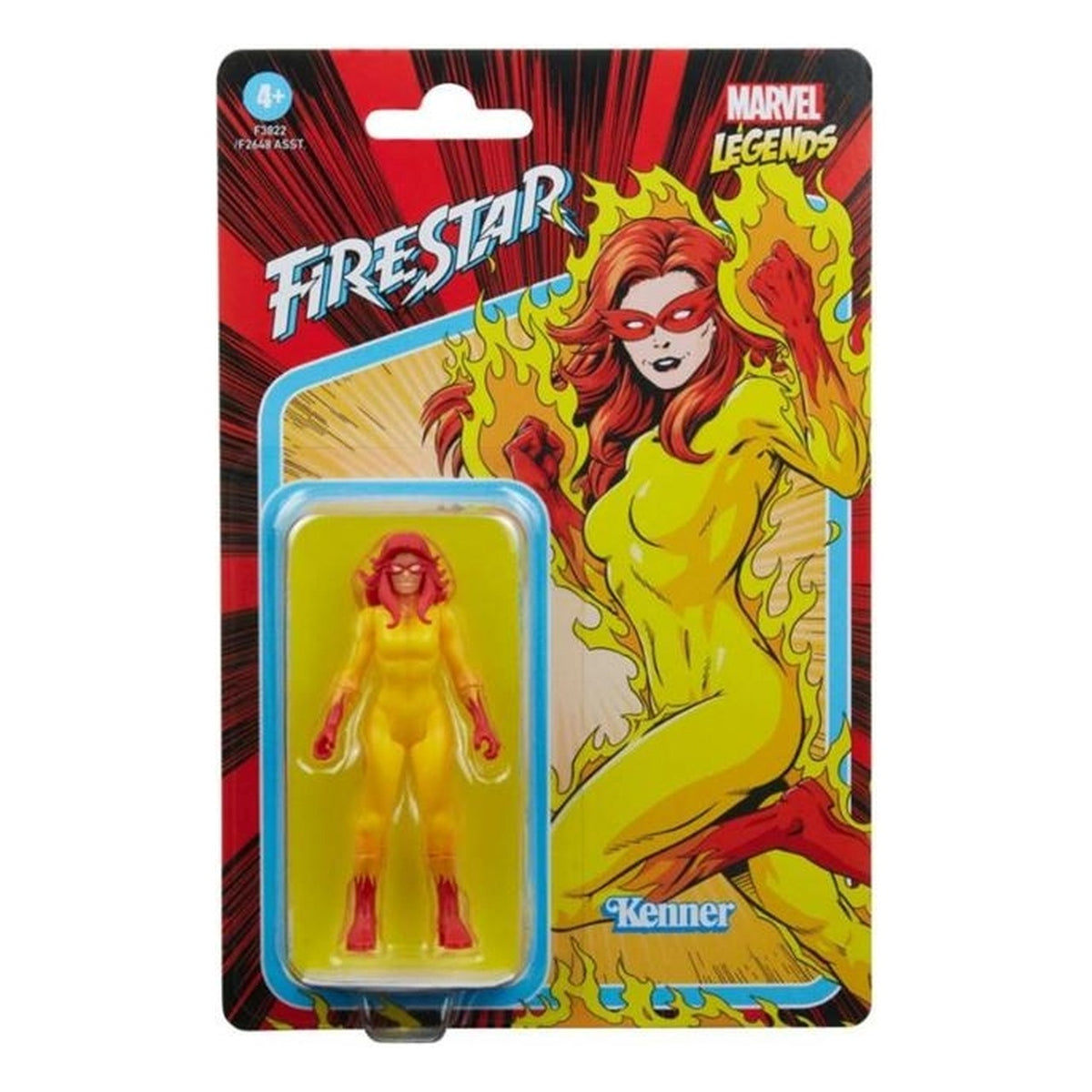 Marvel Legends Retro: Firestar - Action Figure 9,5 cm