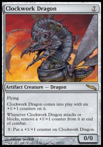 Clockwork Dragon - Mirrodin (Rare) [MRD-155]
