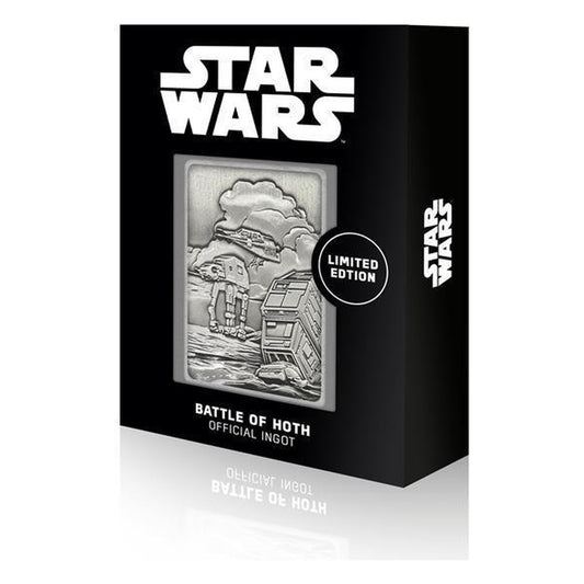 Star Wars - Medaglia da collezione in metallo, scena del pianeta Hoth
