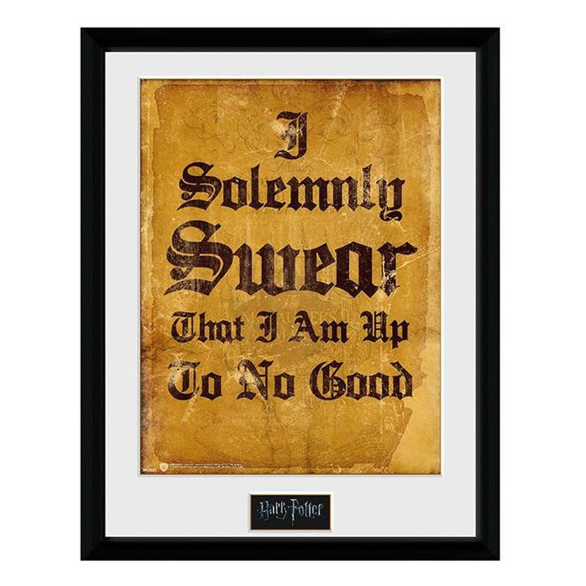 Harry Potter - Poster con Cornice I Solemnly Swear