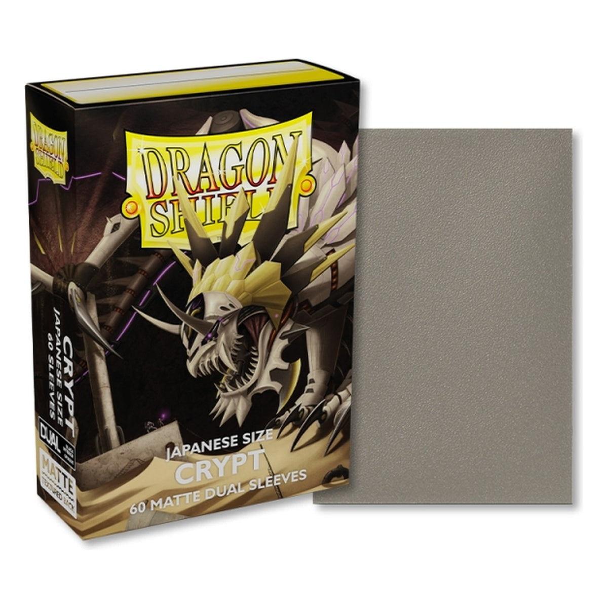Dragon Shield 60 Bustine Japanese Size Matte Dual - Crypt Neonen