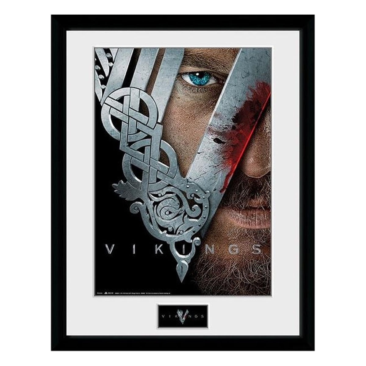 Vikings - Poster con Cornice Keyart