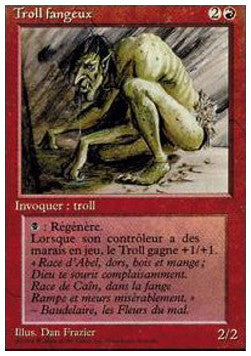 Sedge Troll - Foreign White Bordered (Rare)