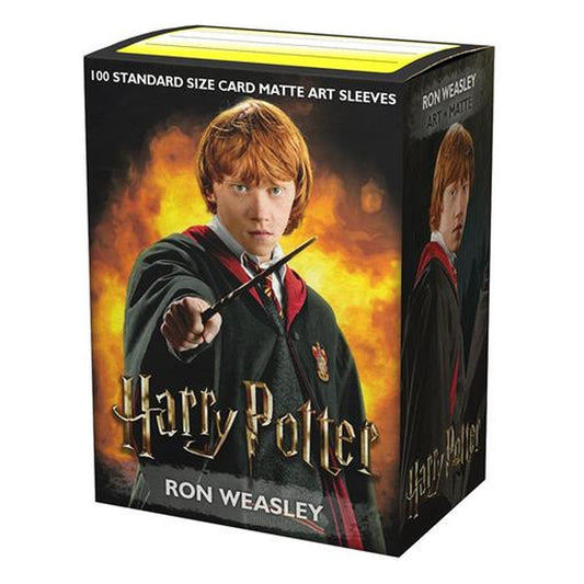 Dragon Shield 100 Bustine Matte Standard Art Harry Potter Wizarding World - Ron Weasley