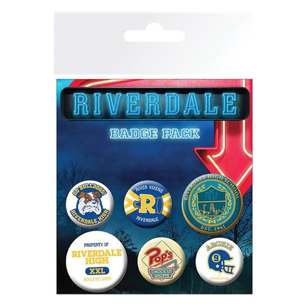 Riverdale - Set di 6 Spille Badge