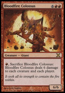 Bloodfire Colossus - Tenth Edition (Rare) [10E-191]