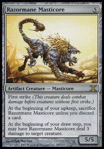Razormane Masticore - Tenth Edition (Rare) [10E-340]