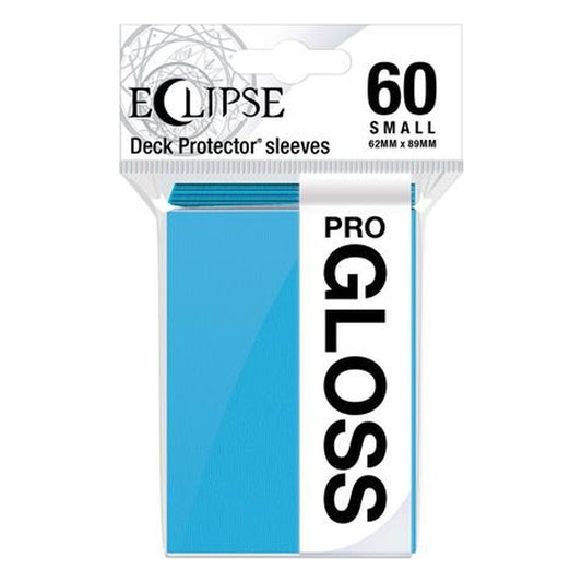 Ultra Pro 60 Bustine Small Eclipse Gloss - Sky Blue