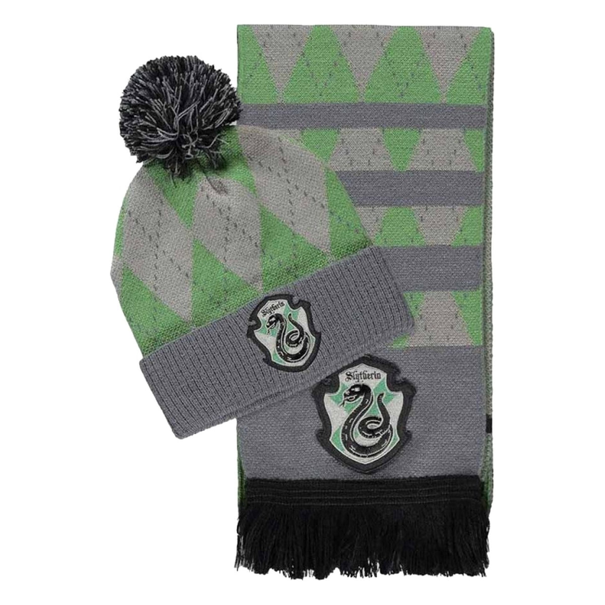 Harry Potter Serpeverde - Set Regalo Cuffia e Sciarpa
