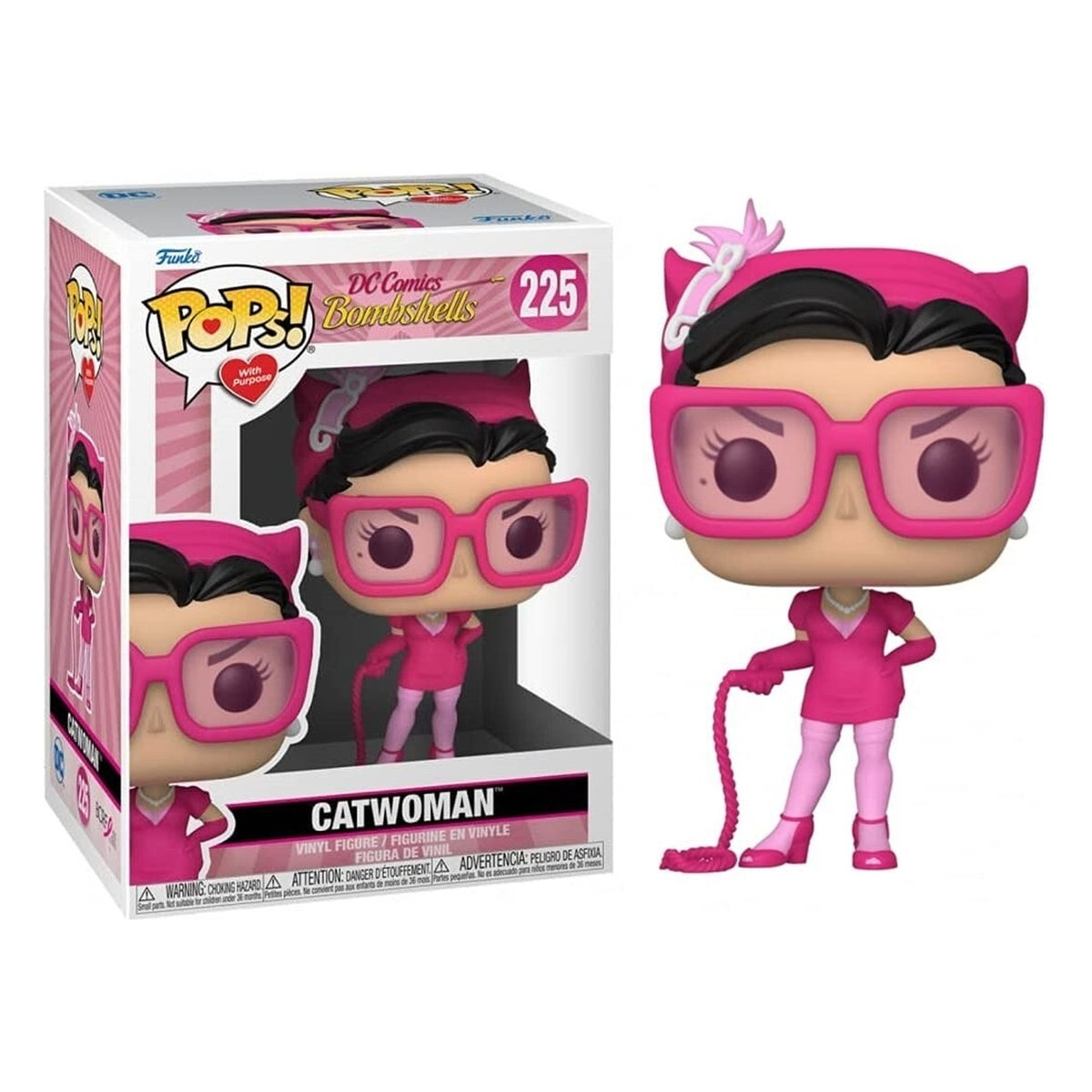 Funko Pop! DC Comics Bombshells: Catwoman 225 - Figura in Vinile 9 cm