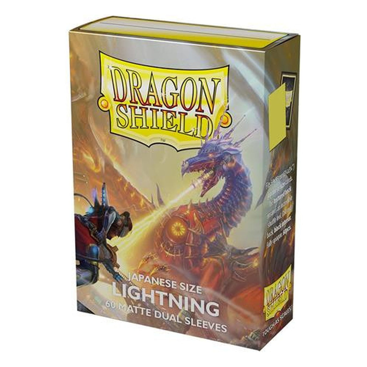Dragon Shield 60 Bustine Japanese Matte Dual - Lightning
