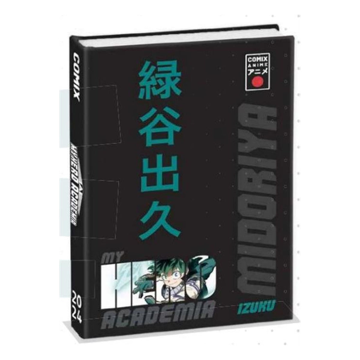 My Hero Academia - Agenda 2024 16 Mesi, Confezione da 4 Pezzi