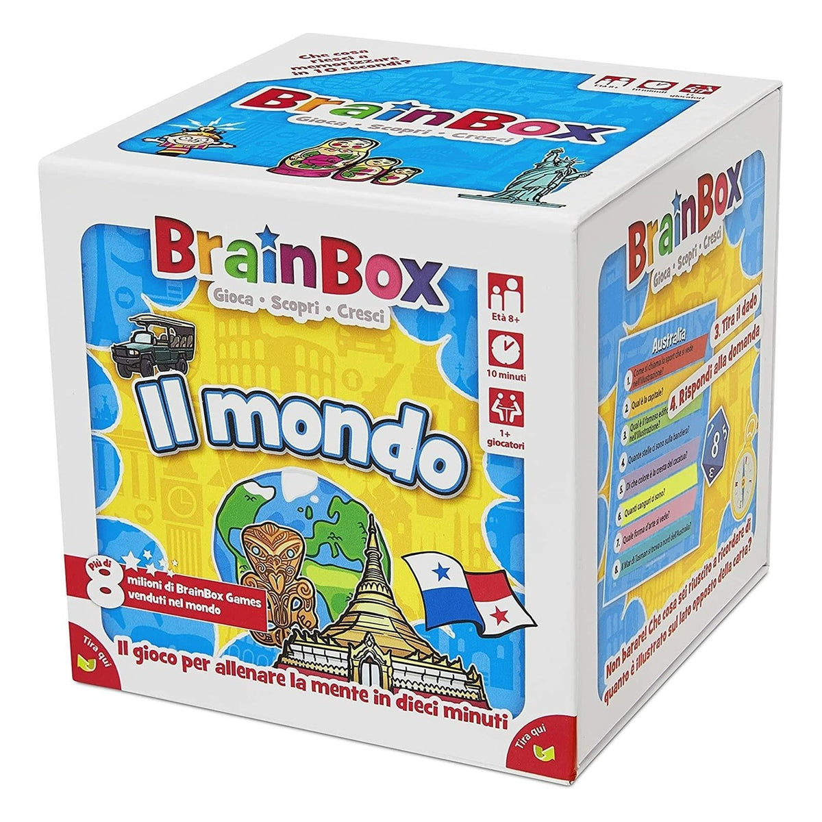 BrainBox: Il Mondo - Gioco da Tavolo (ITA)