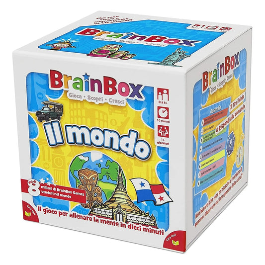 BrainBox: Il Mondo - Gioco da Tavolo (ITA)