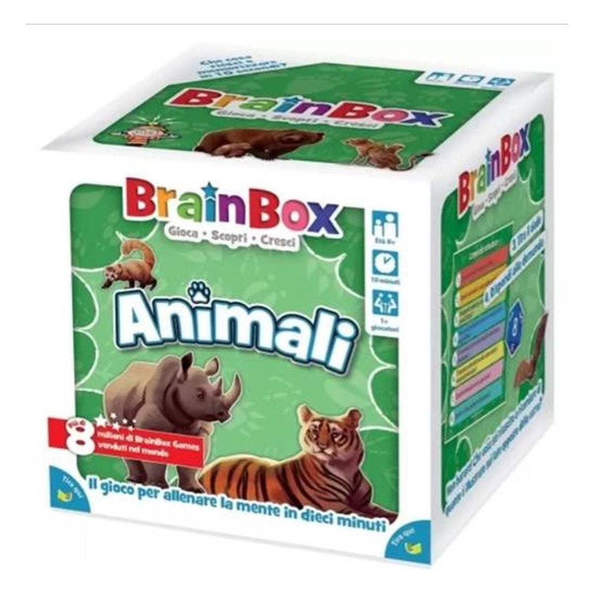 BrainBox: Animali - Gioco da Tavolo (ITA)