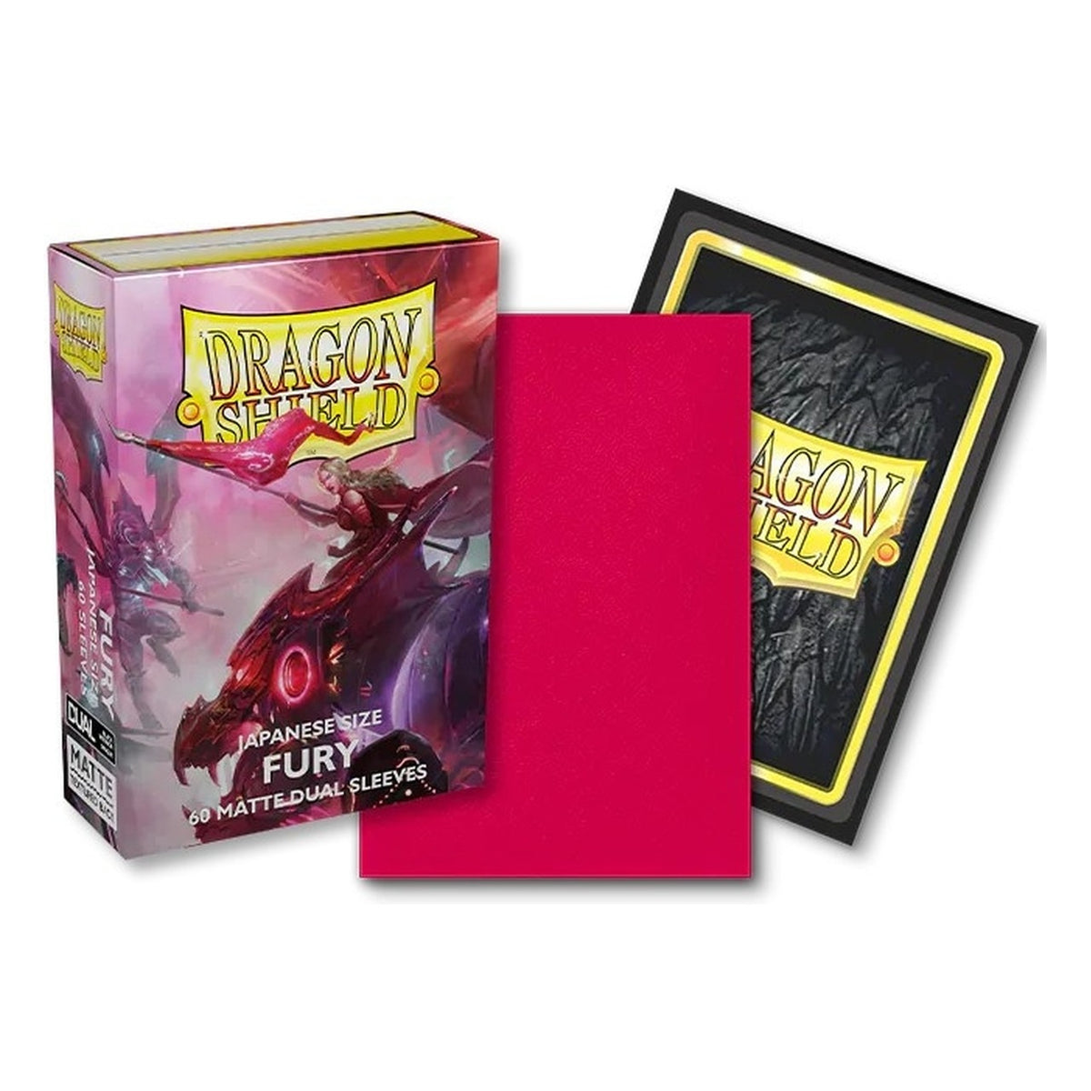 Dragon Shield Matte Dual Fury Alaria, Commonwealth Champion - 60 Bustine Formato Giapponese