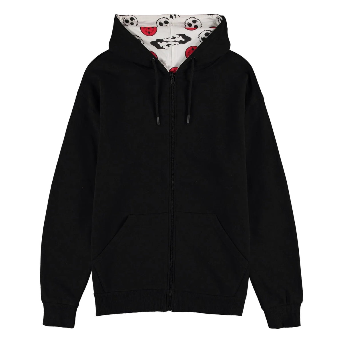 Naruto Shippuden: Felpa con Zip e Cappuccio Reversibile Tipi di Sharingan XL