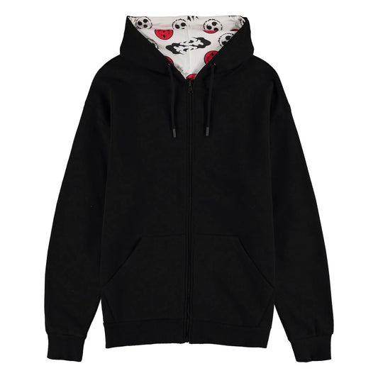 Naruto Shippuden: Felpa con Zip e Cappuccio Reversibile Tipi di Sharingan XL