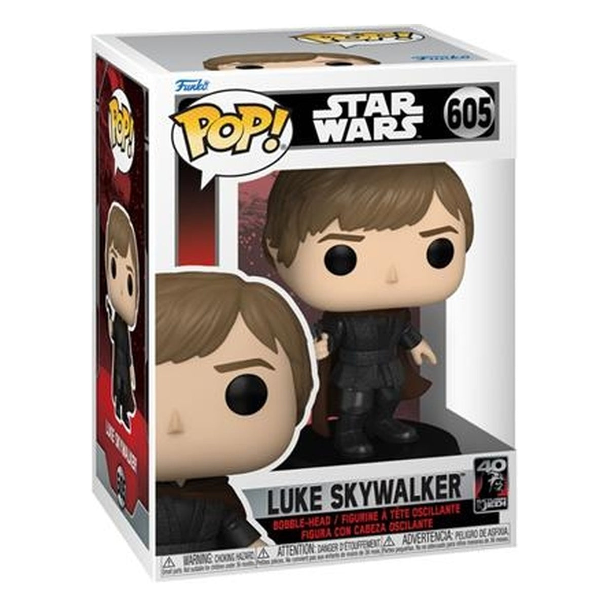 Funko Pop! Star Wars Return of the Jedi 40th Anniversary: Luke 605 - Figura in Vinile 9 cm
