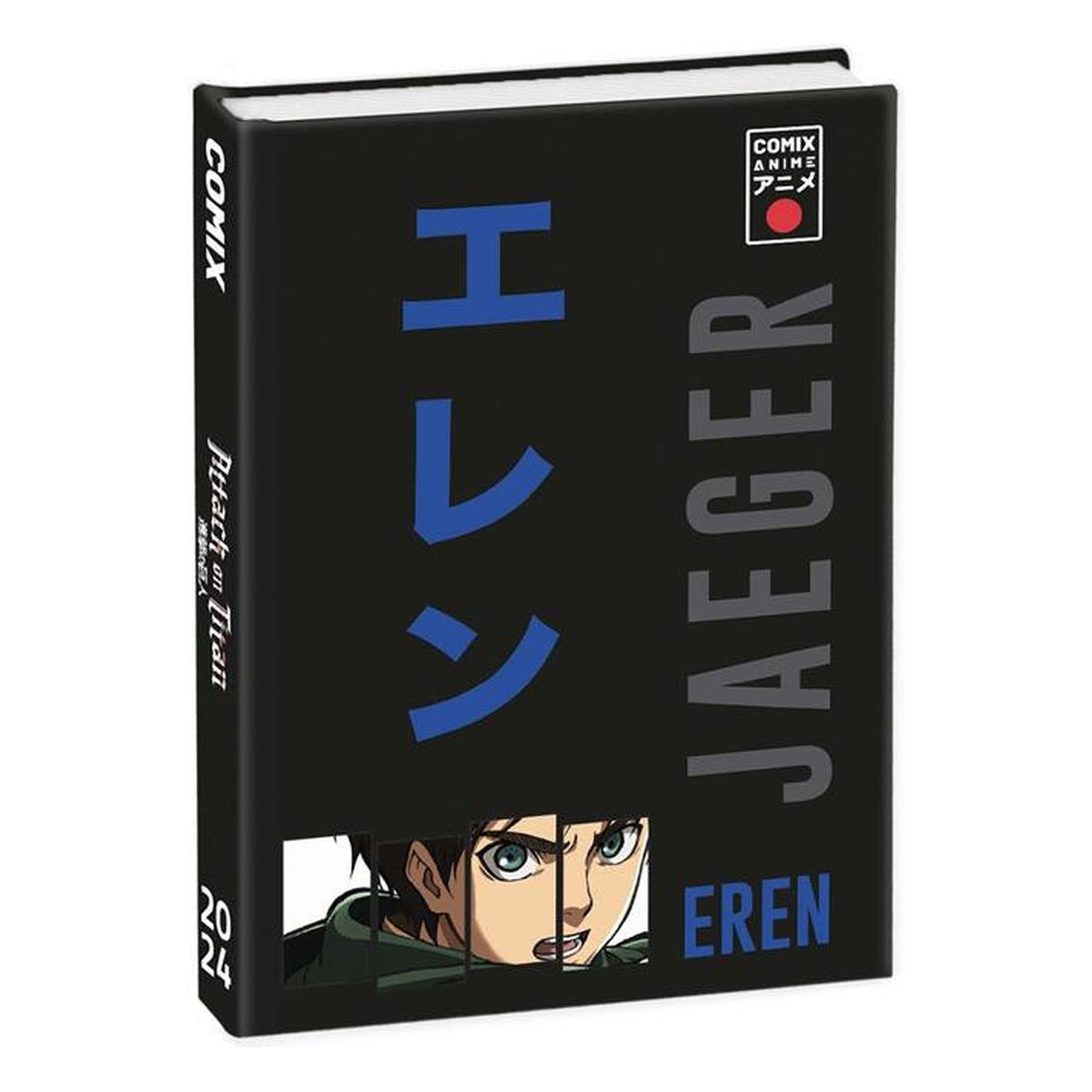 Attack on Titan: Agenda 2024 16 Mesi Medium - Pack da 4 Pezzi