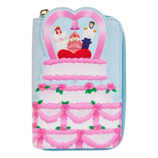 Disney La Sirenetta: Wedding Cake - Portafoglio con Zip