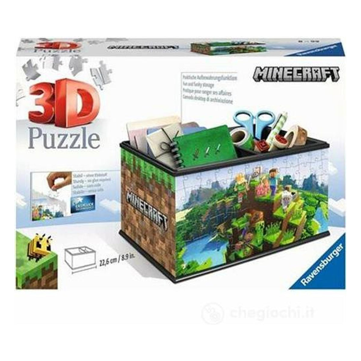 Minecraft Storage Box - Puzzle 3D