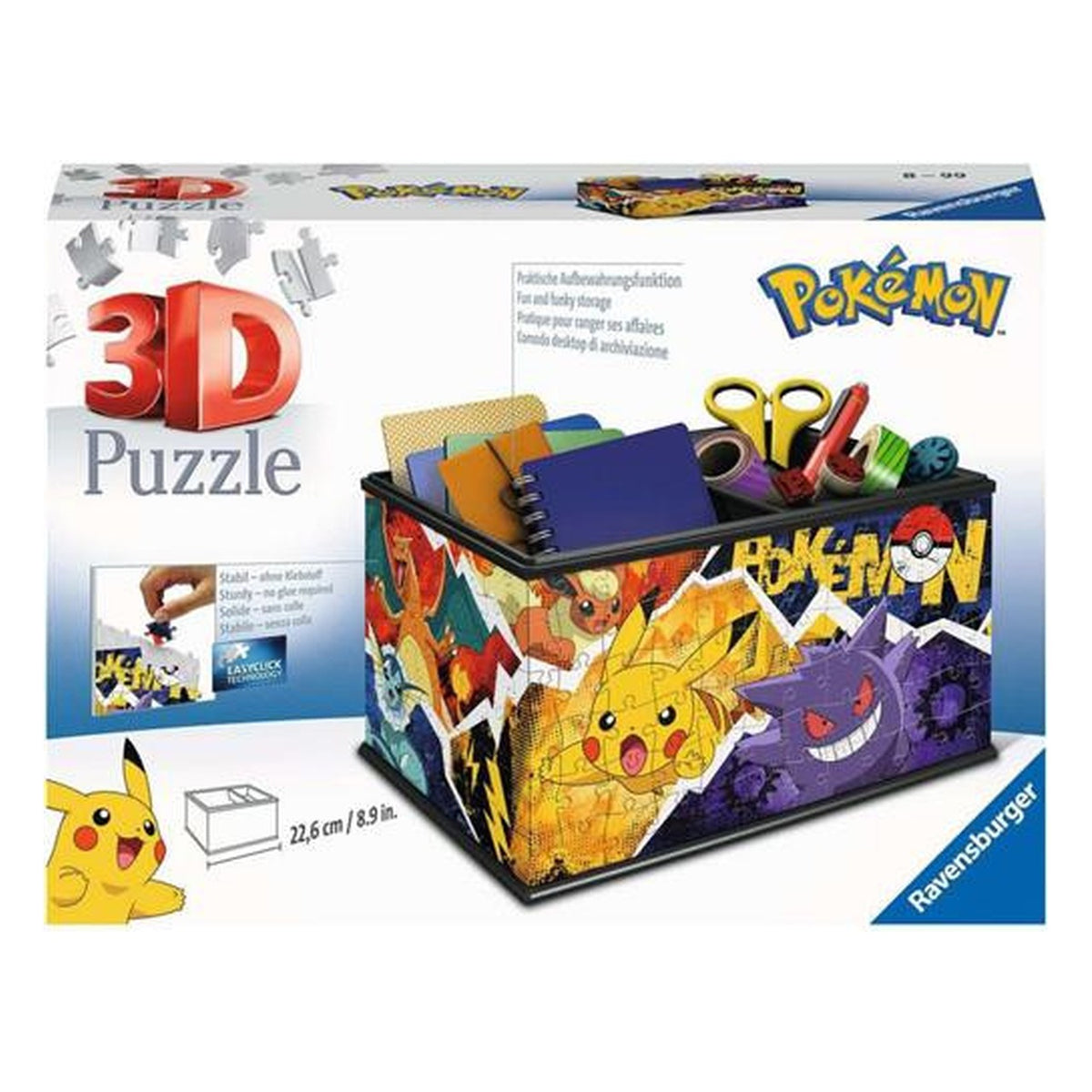 Pokémon Storage Box - Puzzle 3D