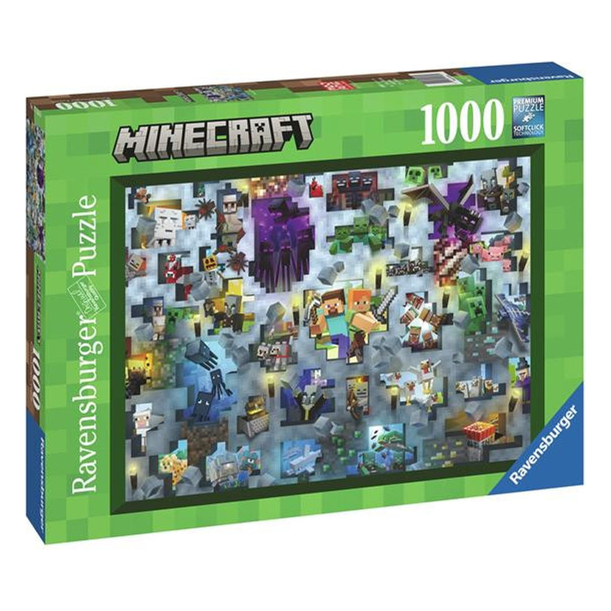 Minecraft Mobs - Puzzle 1000 pezzi