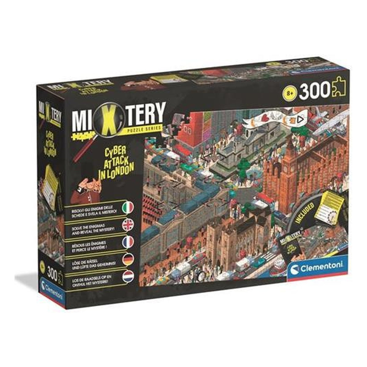 Mixtery Puzzle: Cyber Attack in London - Puzzle 300 pezzi