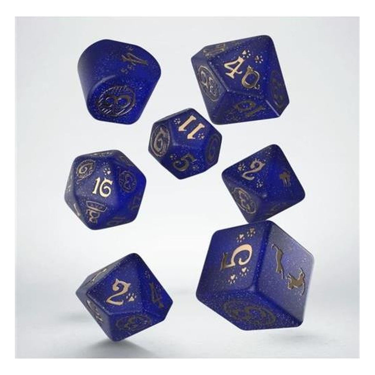 Q Workshop Cats Modern Meowster - Set 7 Dadi