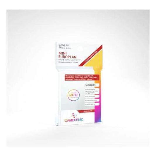 Gamegenic: 50 Bustine Matte Mini European 46x71 mm