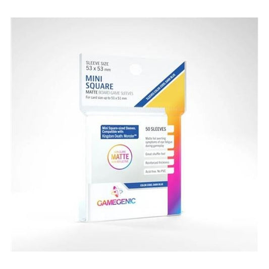 Gamegenic: 50 Bustine Matte Mini Square 53x53 mm