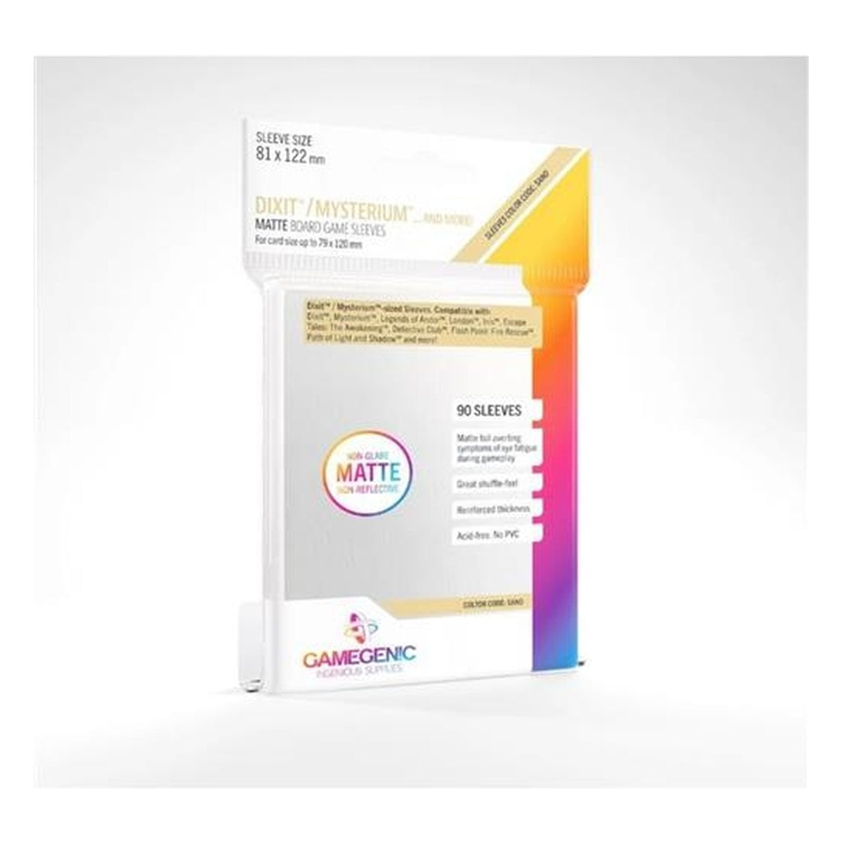 Gamegenic: 90 Bustine Matte Dixit/Mysterium 81x122 mm